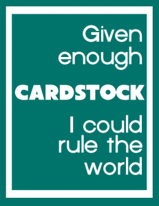 givenenoughcardstock