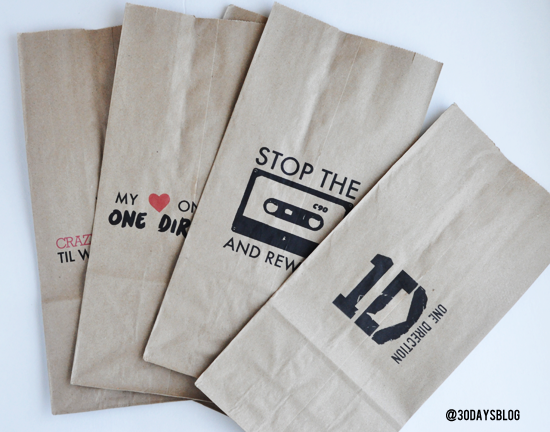 I Love One Direction School Despatch Bag 5055295335028