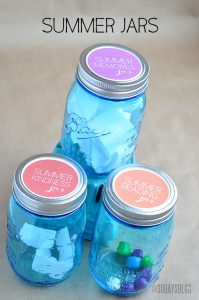 Summer Activity Jars for Kids | Parenting Ideas from 30 Days Blog