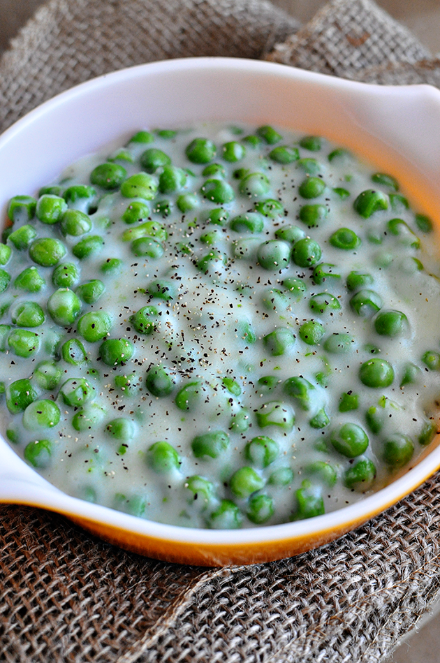 Creamed Peas Recipe