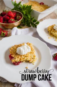 Strawberry Dump Cake Recipe