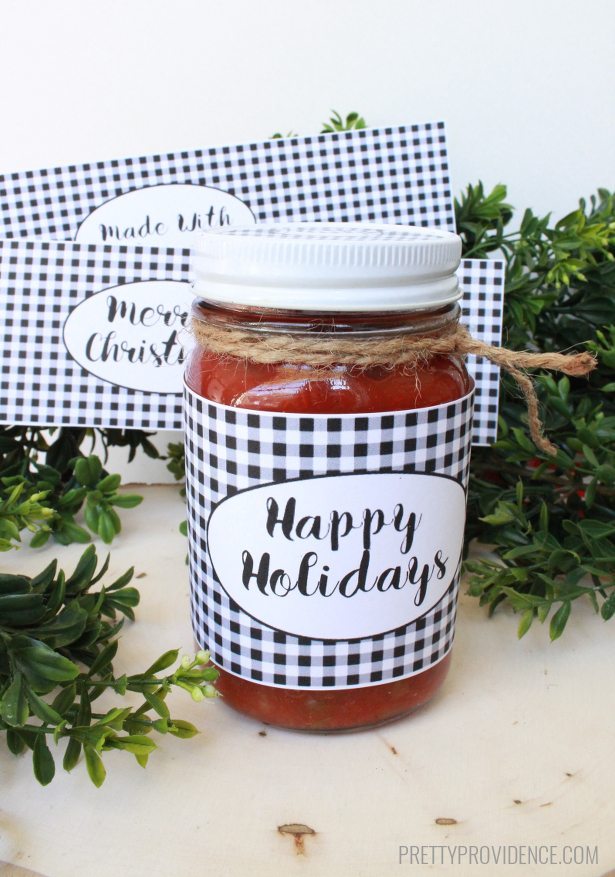 Printable Mason Jar Labels Thirty Handmade Days