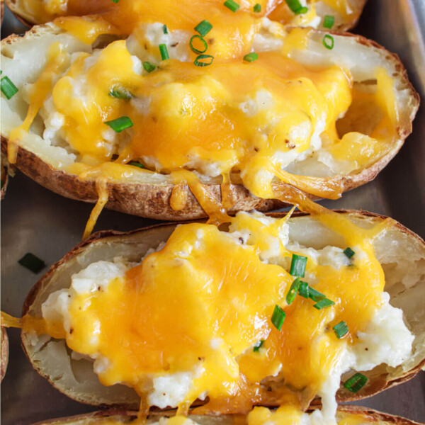 Twice Baked Potatoes | Classic Recipe from 30daysblog