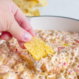 Heart Attack Sausage Dip | Recipe from 30daysblog